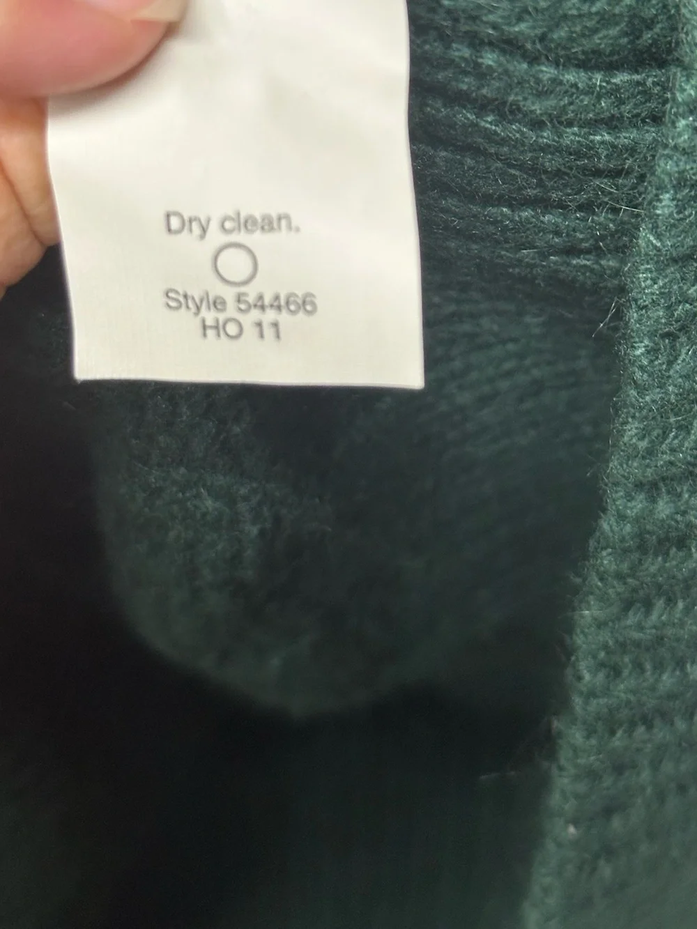 J.Crew Angora Wool Blend Textured Knit Sweater Green Medium Crewneck Cozy
